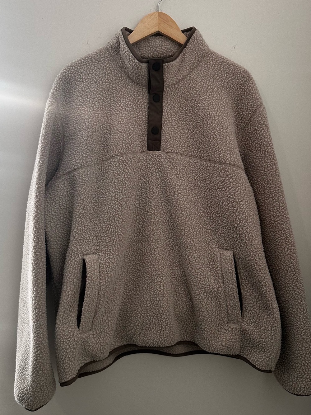 everlane | the renew fleece pullover